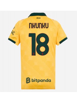 Billige AC Milan Christopher Nkunku #18 Tredjedrakt Dame 2025-26 Kortermet